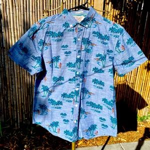 Original Penguin Hawaiian “Hula Girl” Shirt